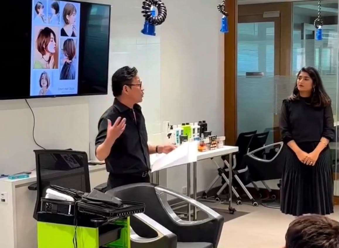 The Nail Hue Academy training